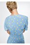 Patterned Flowy Fabric Jumpsuit - 5