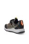 Kross Ktn Kids Velcro Khaki / Orange Casual Sports Shoes - 3