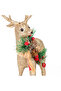 Christmas Ornament, Reindeer Figure, Gold - 32X23 cm - 5