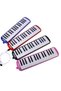 , 32-Key Melodica, Blue Color, Blown Instrument with Bag, Flute - 2