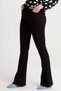 All Star Spanish Colorfast High Waist Lycra Black Flare Jeans - Size Chart Available - 4