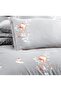 Lida Cotton Satin Double Duvet Cover - 3