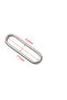 2.5 Cm Oval Ring (100 PCS) (BAG, SHOES, TEXTILE) - Metal Accessory