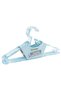 6-Piece Crystal Children's Clothes Hanger Baby Hanger Blue - 2