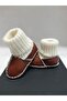 Baby Unisex Organic Lambskin First Step Shoes Slippers Booties - NG3001