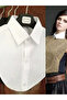 Set of Two Black and White Half Shirt Decorative Double - 2