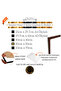 إطار صورة ملصق مقاس 35 سم × 50 سم، سطح أمامي مضاد للانعكاس، سطح خلفي خشبي MDF - 2