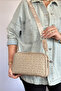 S3 Medium Size Daily 5-Compartment Crossbody Women's Shoulder Bag 2053 Mink - 3