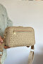 S3 Medium Size Daily 5-Compartment Crossbody Women's Shoulder Bag 2053 Mink - 4