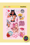 مجموعة ملصقات Blackpink (Bratz Pink) مقاس A5 2 ورقة - 2