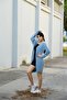 Blue Women's Thessaloniki Knitted Sweater Cardigan - 2