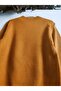 Unisex Ribbed Half Turtleneck Slim Fit Flexible Mustard Knitwear Body - 3