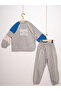 Boy's Cotton Long Sleeve Two String Tracksuit Set