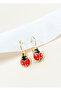 Ladybug Figure Earring - 2