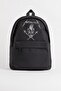 LAGOM MODA Metallica Skull Printed Unisex Backpack - 2