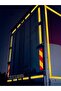 شريط عاكس أصفر 5 سم × 25 م شريط عاكس شريط تحذيري أصفر - 2