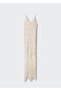 Tasseled Crochet Dress - 3
