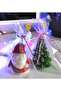 Pine Tree and Santa Claus Christmas Candle New Year Gift - 5