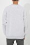 Oversize O-collar Sweatshirt N-alinda - Light Gray - 4