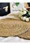 Handmade Placemat Wicker Tableware 1 Piece Tableware Organizer Plate Coaster Stylish Decor - 2