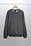 Oversize O-collar Sweatshirt N-alinda - Anthracite