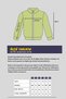 Anthracite Kangaroo Pocket Hooded Zippered Cotton Inside Oversize Women's Sweatshirt - 8