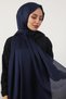 Janjan Shawl Navy Blue - 5
