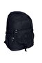 Black Waterproof Crinkle Fabric Backpack 1625 (Colors Available)