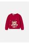 Baby Girl Jacquard Sweater Red 2312