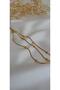 Dimple Bijouterie - 3-piece Dorica Collective Steel Chain Bracelet Set - 3