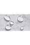 Bathroom Curtain 1x240x200 Single Wing Shower Curtain with Ring Gift 6710 - 4