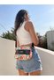Floral Patterned Multi-Colored Water Resistant Shoulder Bag/portfolio - 5