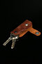 Leather Keychain - Real Leather & Handmade - Minimalist Design - 2