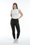 Women's White Sleeveless Turtleneck Bodysuit - 6