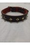 Leather Embellished Hand Embroidered Dog Collar - 2