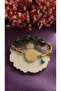 Quartered Gold Twist Chain Steel Bracelet