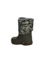 Unisex Children's Khaki Fur Waterproof Snow Boots Topo Ski Camo - 3