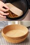 ® 50Pcs Air Fryer Baking Paper Disposable Air Fryer Non-Stick Round Plate Model - 5