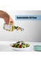 Transparent 2-pack 250 ml Olive Oil Sauce Bowl Oil Pot Oil Bowl with Wooden Stand Black Whitegold2litransparent - 8