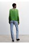 Slit Satin Blouse - 4