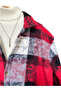Men's Shirt Collar Oversize Cotton Lumberjack Shirt - 3