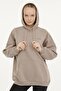 سويت شيرت نسائي من W-MARCIA BASIC مقاس كبير H Mink