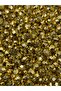 10mm Honeycomb Modek Gold-Goldyellow CCB Metalized Plastic Beads, Jewelry, Bag Beads (100gr, ~190 Pieces) - 2