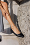 VARGAS WOMEN'S BLACK BLACK SHOES - 4