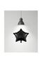 1 Piece - Black Star Balloon 45cm