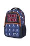 Primary School Bag - Basketball Pattern