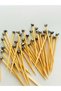 No:2 - 50 Pieces - Crystal Beaded Turkish Delight Sofa Promise Engagement Birthday Party Mevlüt Stylish Ornamental Toothpick - 2