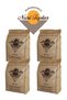 Kurukahveci Nuri Balls Roasted on Wood Fire (Daily Fresh) Turkish Coffee 4 Pieces 250 Gr.