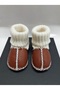 Baby Unisex Organic Lambskin First Step Shoes Slippers Booties - NG3001 - 2
