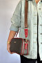 S5 Red Combination - Medium Size, 5 Compartment Cross Shoulder Bag 2053 - 2